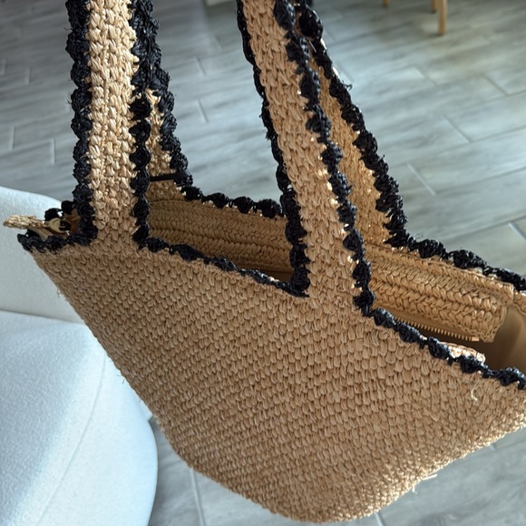 Raffia Bow Tote Bag - kate spade new york x Target Natural - Picture 10 of 12